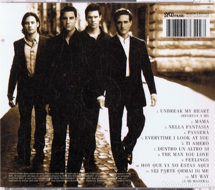 CDs de m&uacute;sica: IL DIVO (CD) - Foto 2