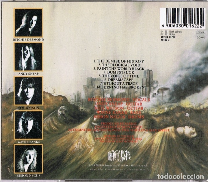CDs de m&uacute;sica: SABBAT MOURNING HAS BROKEN (CD) - Foto 2