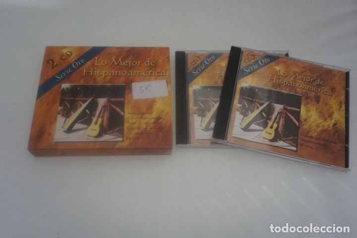 CDs de m&uacute;sica: BOX - 2 CD / LO MEJOR DE HISPANOAMERICA - Foto 1