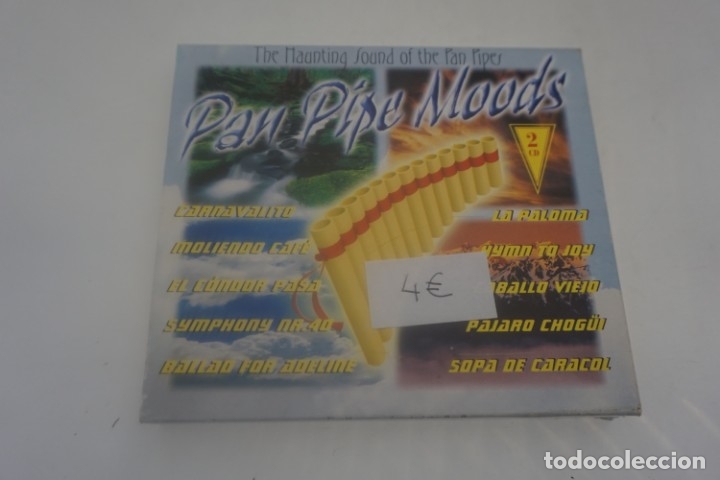CDs de m&uacute;sica: BOX - 2 CD / PAN PIPE MOODS - Foto 1