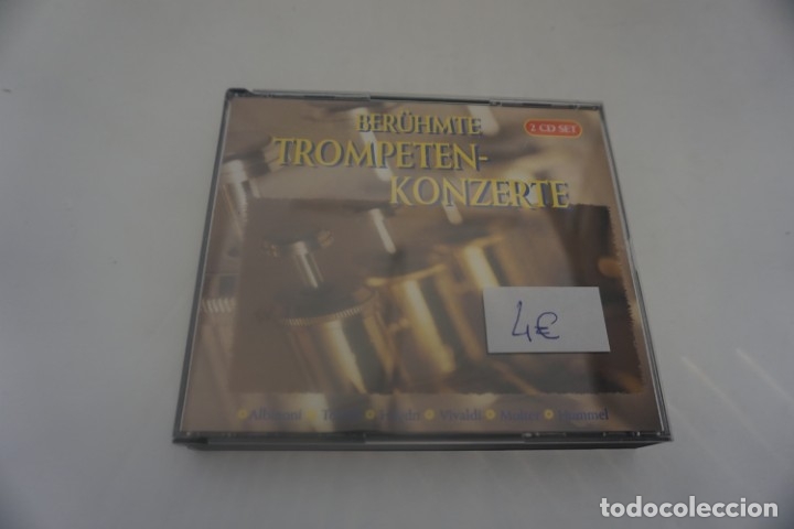 CDs de m&uacute;sica: BOX - 2 CD / BER&Uuml;HMTE TROMPETEN-KONZERTE - Foto 1