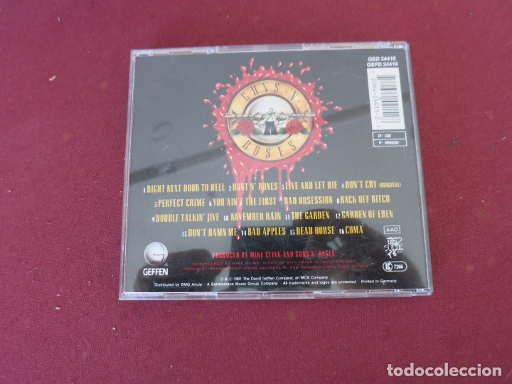 CDs de m&uacute;sica: GUNS N ROSES - USE YOUR ILLUSION (CD) - Foto 2
