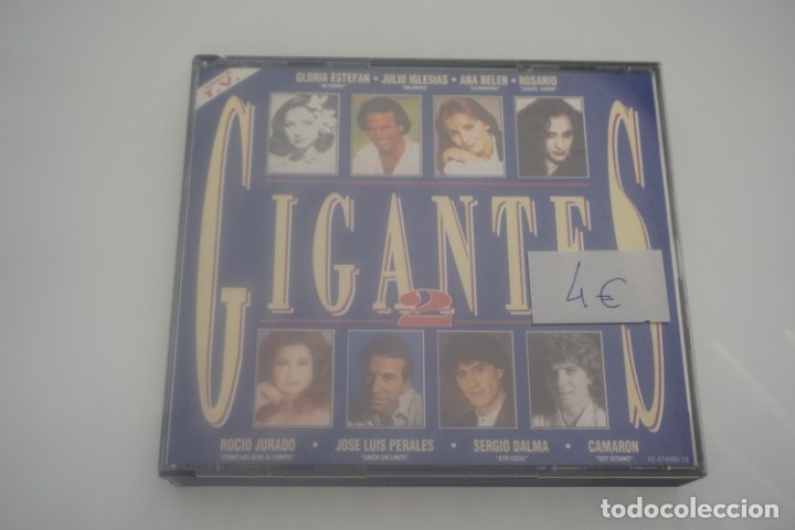 CDs de m&uacute;sica: DOBLE CD / GIGANTES 2 - Foto 1