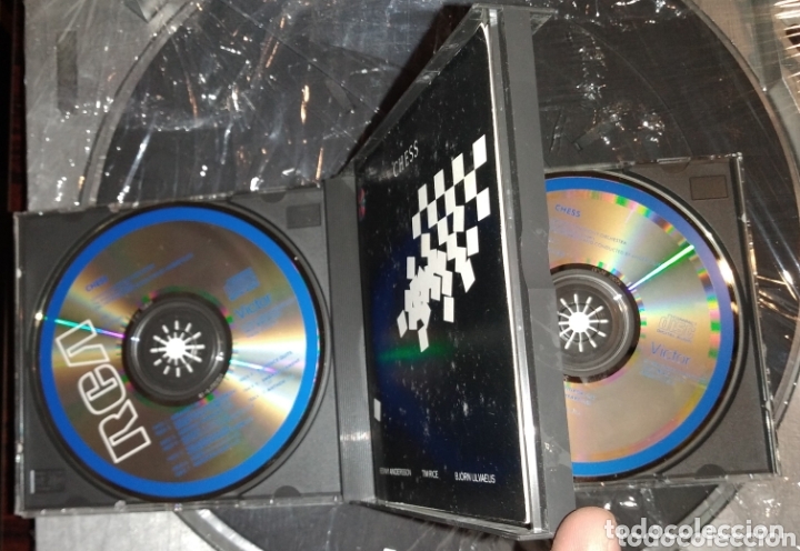 CDs de m&uacute;sica: Benny Andersson, Tim Rice, Bj&ouml;rn Ulvaeus - Chess. Doble cd + libreto - Foto 2