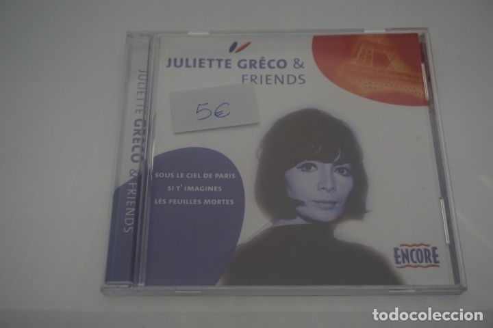 CDs de m&uacute;sica: CD / JULIETTE GRECO & FRIENDS / ENCORE - Foto 1