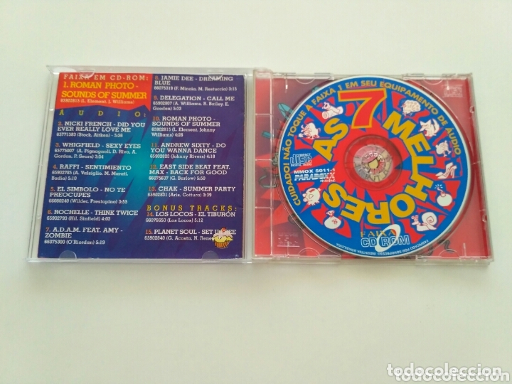 CDs de m&uacute;sica: As Sete Melhores Da Jovem Pan - Volume 4 (CD, Comp) - Foto 2