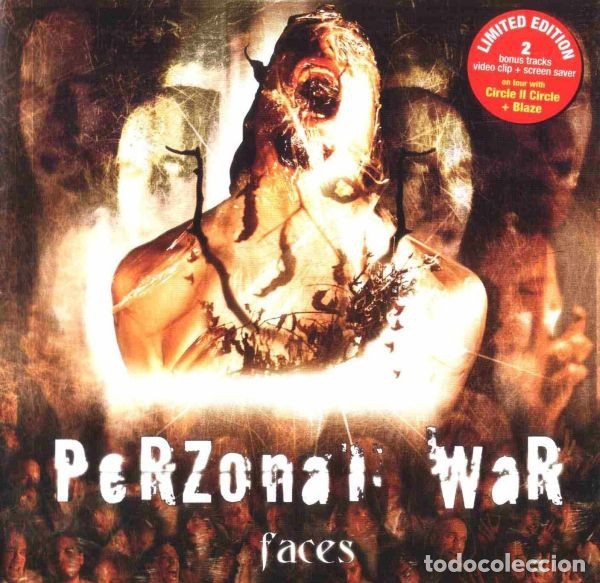 CDs de m&uacute;sica: Perzonal War?-- Faces -HEAVY - Foto 1
