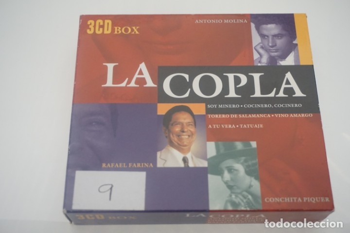 CDs de m&uacute;sica: TRIPLE CD / LA COPLA - Foto 1
