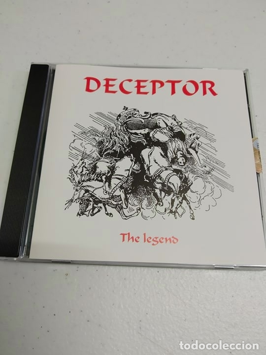 CDs de m&uacute;sica: DECEPTOR--The legend--heavy - Foto 1