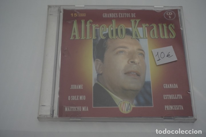 CDs de m&uacute;sica: CD / GRANDES EXITOS DE ALFREDO KRAUS - Foto 1