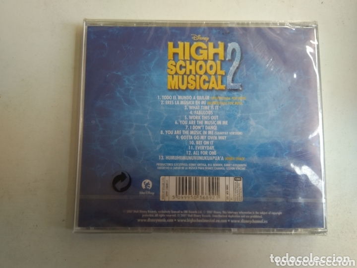 CDs de m&uacute;sica: CD HIGH SCHOOL MUSICAL 2/PRECINTADO - Foto 2