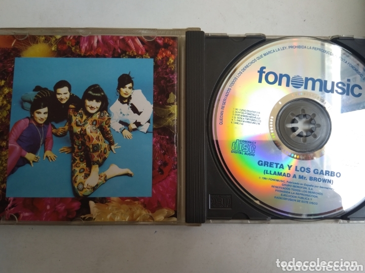 CDs de m&uacute;sica: CD GRETA Y LOS GARBO/LLAMAD A MR.BROWN - Foto 2