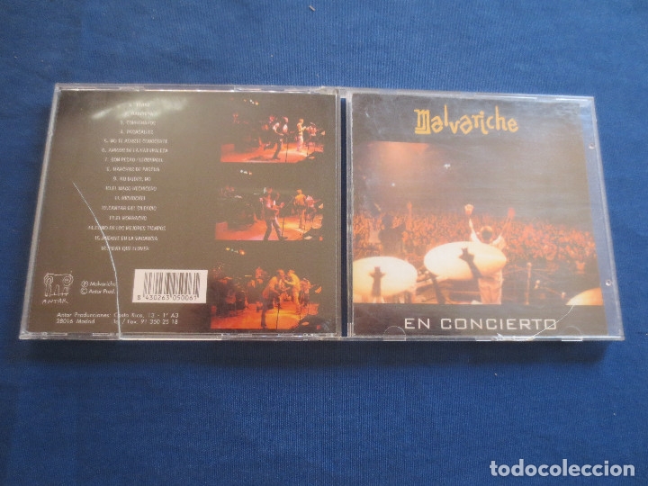 CDs de m&uacute;sica: CD / MALVARICHE - EN CONCIERTO - Foto 4
