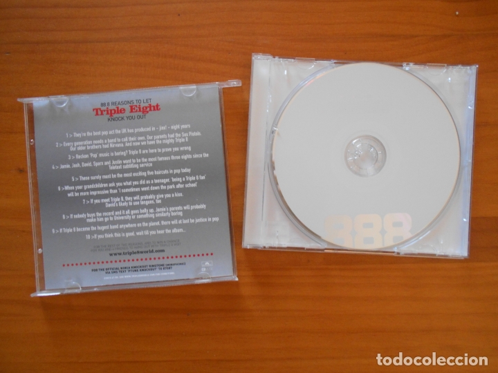 CDs de m&uacute;sica: CD TRIPLE EIGHT - KNOCKOUT (EP) - Foto 2