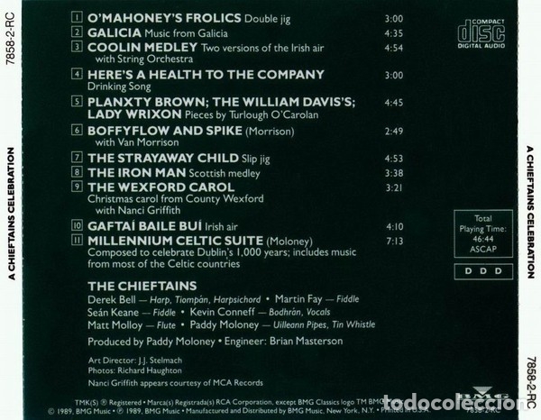 CDs de m&uacute;sica: A Chieftains Celebration - CD - Foto 2