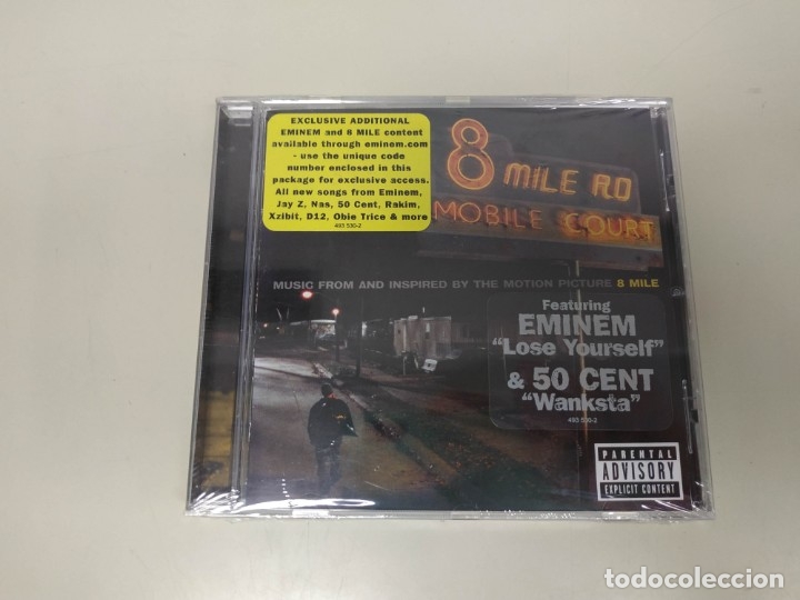 J7 Music Motion Picture 8 Mile Eminem 50 Ce Buy Music Cds Of