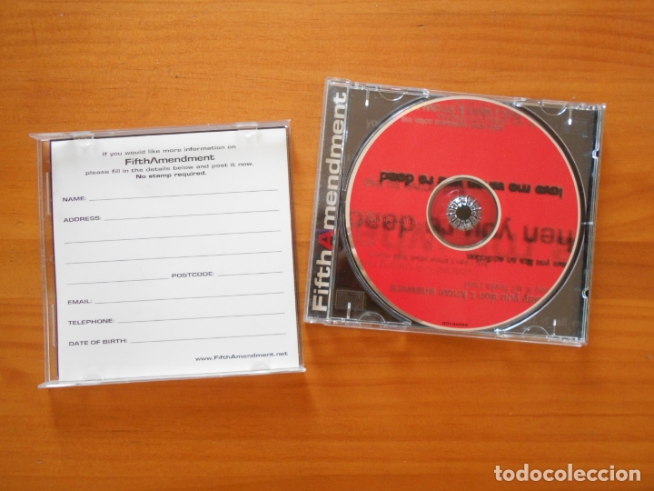 CDs de m&uacute;sica: CD FIFTH AMENDMENT - ADDICT (D8) - Foto 2