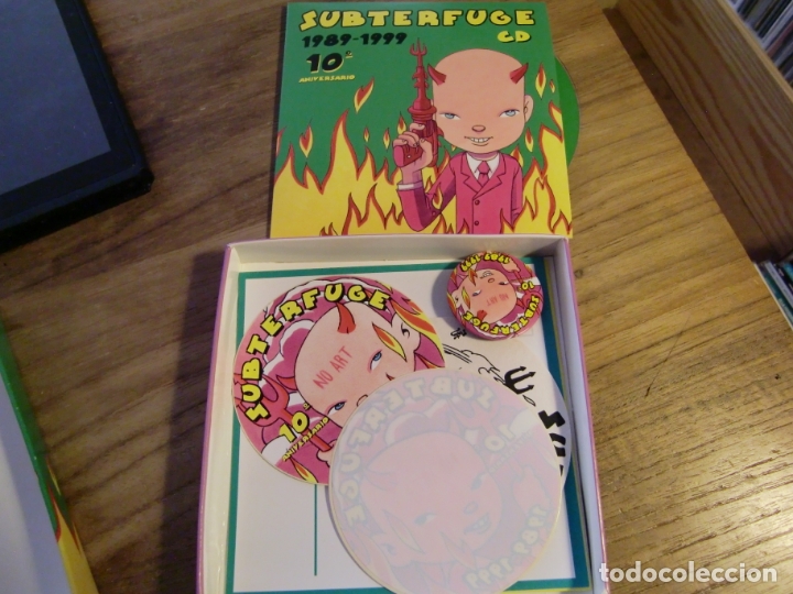 CDs de m&uacute;sica: Various - Subterfuge - 10&ordm; Aniversario (CD, Comp + Box) - Foto 2