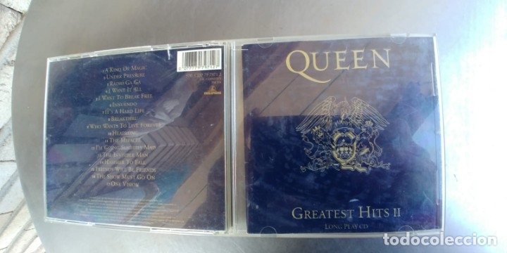CDs de m&uacute;sica: QUEEN-CD GREATEST HITS II - Foto 1