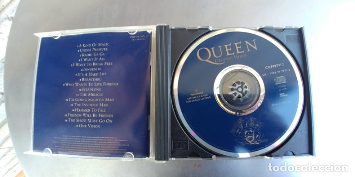 CDs de m&uacute;sica: QUEEN-CD GREATEST HITS II - Foto 2