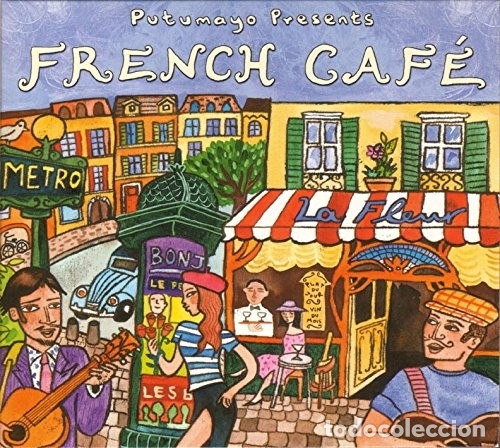 CDs de m&uacute;sica: French Caf&eacute; / Putumayo - CD Digipack - Foto 1