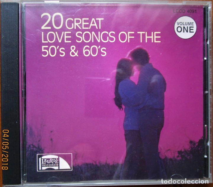20 Great Love Songs Of The 50s And 60s Dion And Comprar Cds De Música 