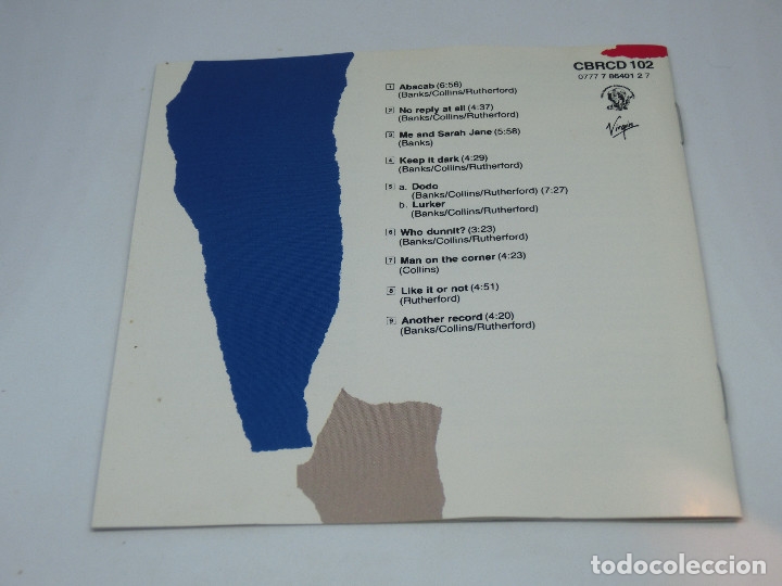 CDs de m&uacute;sica: GENESIS - ABACAB - 1987 - CD - 1978 - DISCO VERIFICADO - Foto 4