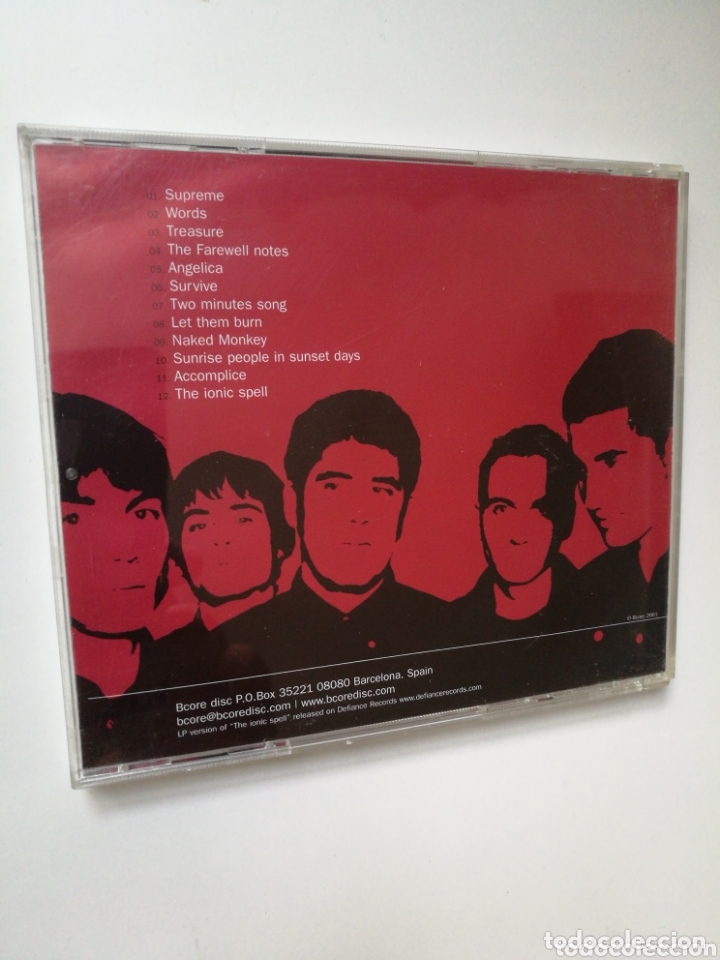 CDs de m&uacute;sica: Standstill - the ionic spell (Bcore 2001) - Foto 2