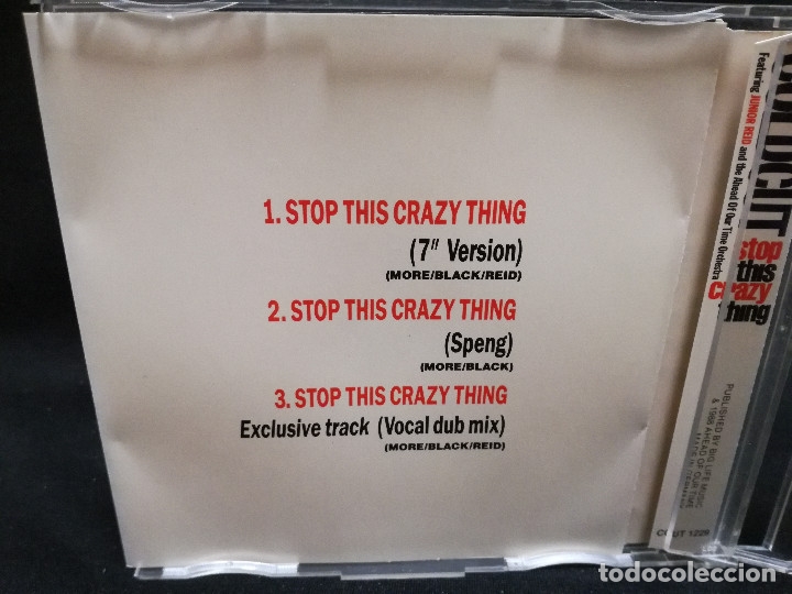 CDs de m&uacute;sica: CD MAXI - COLDCUT - STOP THIS CRAZY THING - Foto 2