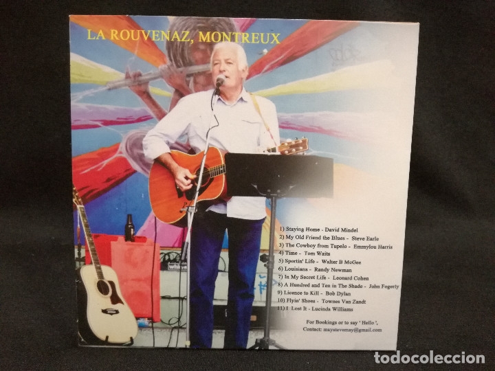 CDs de m&uacute;sica: CD - STEVE MAY - REHASHED (FUNDA DE CARTON) - Foto 2