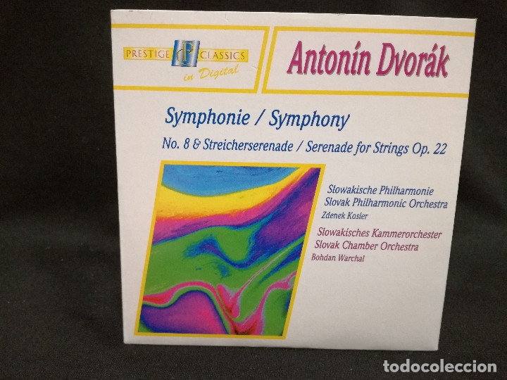 CDs de m&uacute;sica: CD - ANTONIN DVORAK (FUNDA DE CARTON) - Foto 1