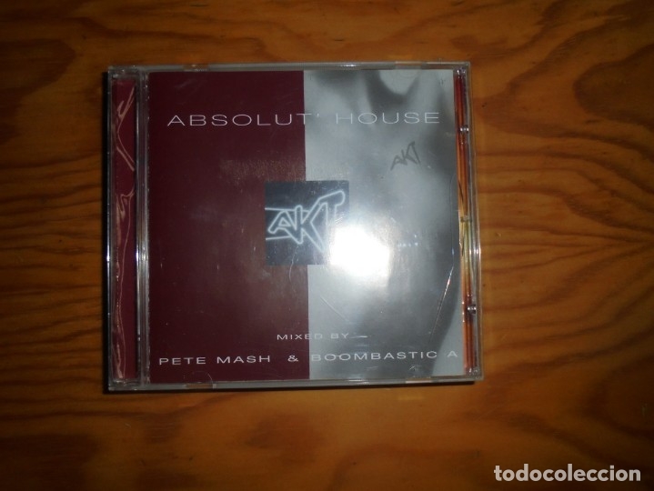 CDs de m&uacute;sica: ABSOLUT&acute;HOUSE. MIXED BY PETE MASH & BOOMBASTIC. K-TEL, 2003.  CD. IMPECABLE (#) - Foto 1