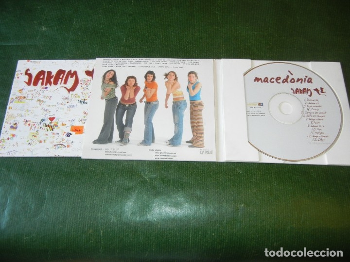 CDs de m&uacute;sica: MACEDONIA SAKAM TE - 2006 - Foto 2