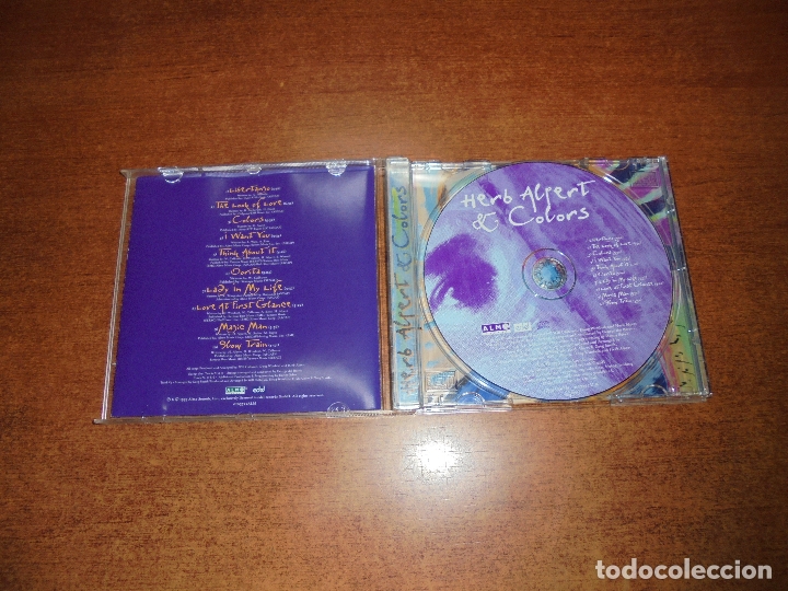 CDs de m&uacute;sica: HERB ALPERT: COLORS. - Foto 3