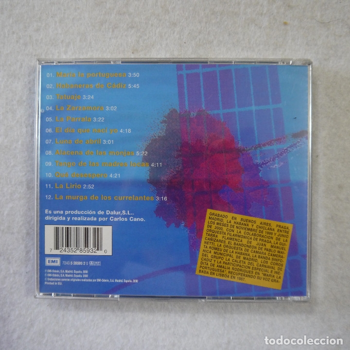 CDs de m&uacute;sica: CARLOS CANO - DE LO PERDIDO Y OTRAS COPLAS - CD 2000 - Foto 2