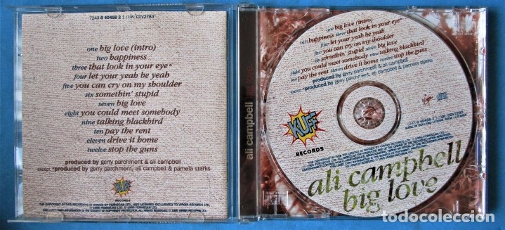 CDs de m&uacute;sica: ALI CAMPBELL - BIG LOVE. CD - Foto 2