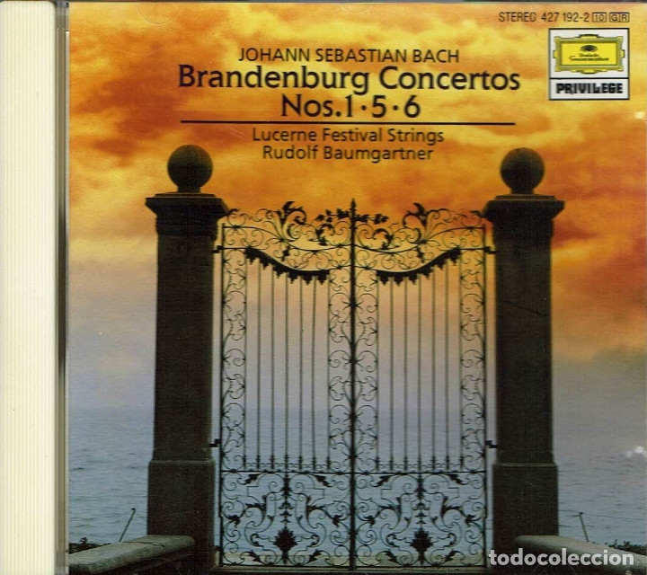 Bach Conciertos De Brandenburgo 1 5 Y 6 Rud Sold Through Direct Sale