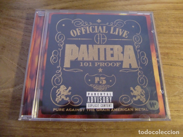 CDs de m&uacute;sica: Pantera - Official Live: 101 Proof (CD, Album) - Foto 1