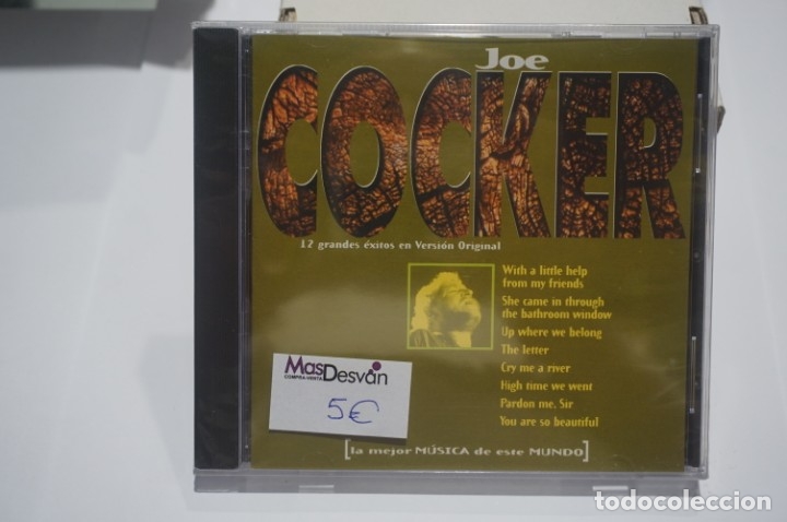 CDs de m&uacute;sica: CD NUEVO PRECINTADO - JOE COCKER / 12 GRANDES EXITOS EN VERSION ORIGINAL - Foto 1