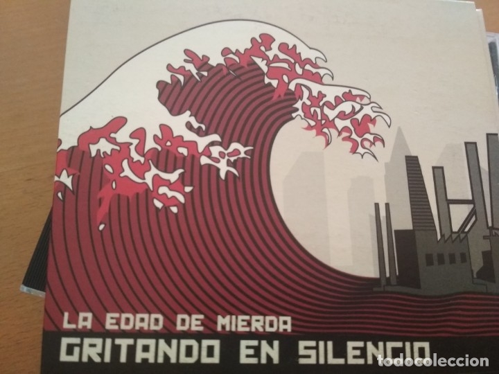 CDs de m&uacute;sica: GRITANDO EN SILENCIO LA EDAD DE MIERDA CD - Foto 1