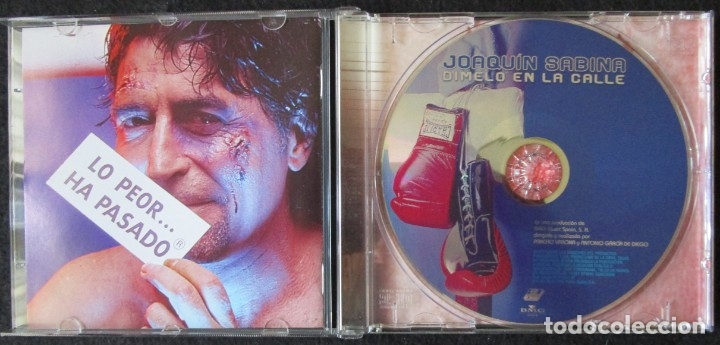 CDs de m&uacute;sica: JOAQUIN SABINA - DIMELO EN LA CALLE - CD - Foto 3