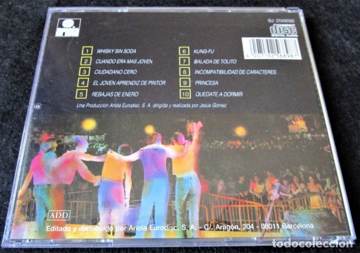 CDs de m&uacute;sica: JOAQUIN SABINA - JUEZ Y PARTE - CD - Foto 2