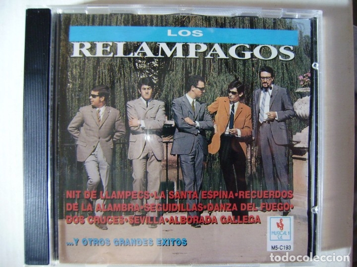 CDs de m&uacute;sica: LOS RELAMPAGOS.GRANDES EXITOS...20 TEMAS - Foto 1