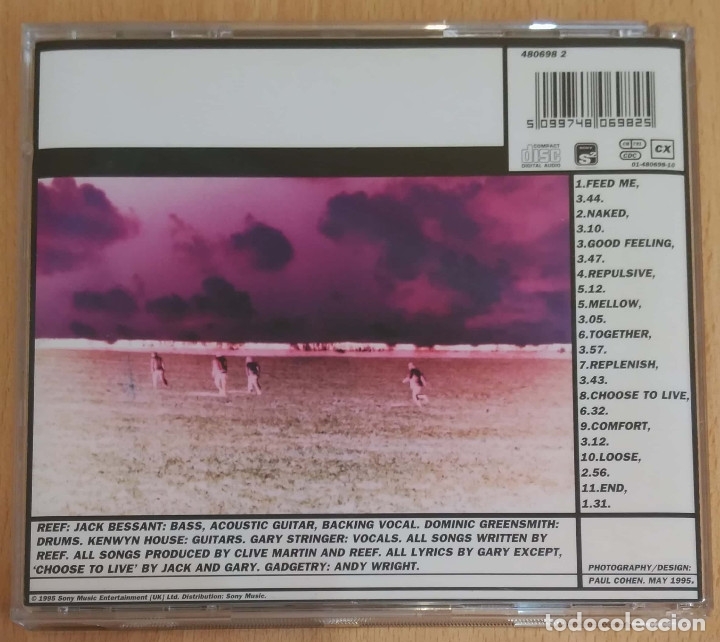 CDs de m&uacute;sica: REEF (REPLENISH) CD 1995 - Foto 2