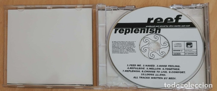 CDs de m&uacute;sica: REEF (REPLENISH) CD 1995 - Foto 3