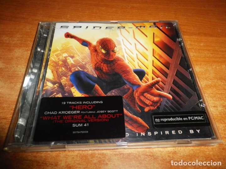 spider-man banda sonora cd album 2002 sum 41 ch - Buy CD's of Soundtracks  on todocoleccion