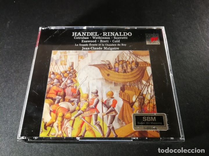 CDs de m&uacute;sica: Handel. Rinaldo. Malgoire. 3 CDs. - Foto 1