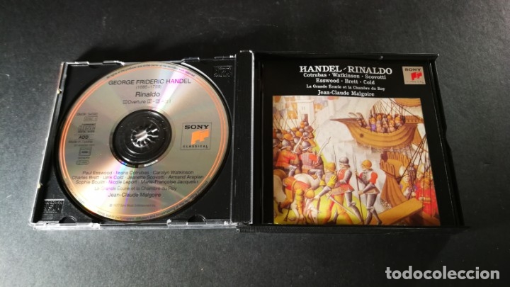 CDs de m&uacute;sica: Handel. Rinaldo. Malgoire. 3 CDs. - Foto 2