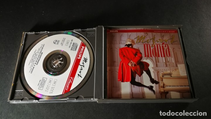 CDs de m&uacute;sica: MOZART MAN&Iacute;A. Los &eacute;xitos de W. A. Mozart. 2 CDs. - Foto 2