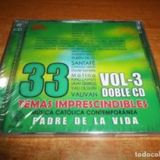CDs de Música: MUSICA CATOLICA CONTEMPORANEA VOL 3 - 2 CD 2017 LA VOZ DEL DESIERTO MANU ESCUDERO JAVI SANCHEZ . Lote 173580175